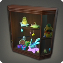 Vitrine de peluches