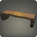 Table en rondin rustique