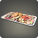 Plat de biscuits