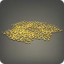 Parterre de feuilles de ginkgo