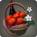 Panier de pommes pixies