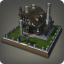 Mur de maisonnette de la forge