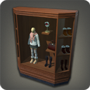 Vitrine extérieure de vêtements