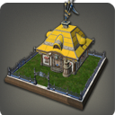 Mur de maisonnette de fourbisseur