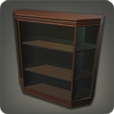 Vitrine à étagères
