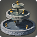 Fontaine bébés chocobos