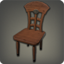 Chaise en bois sombrelinçoise