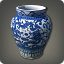 Vase en porcelaine hingashien