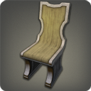 Chaise en bois thanalanaise