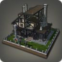 Mur de pavillon de la forge