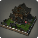 Mur d'auberge orientale pour pavillon