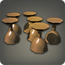 Assortiment de coupes de bois