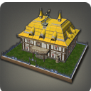 Mur de villa de fourbisseur