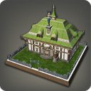 Mur de pavillon de pourvoyeur