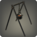 Marmite suspendue
