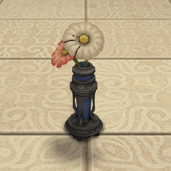 Vase de fleurs noscéen