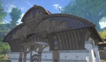Toit de pavillon en pierre sombrelinçois