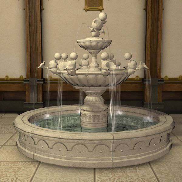 Fontaine d'intérieur en marbre