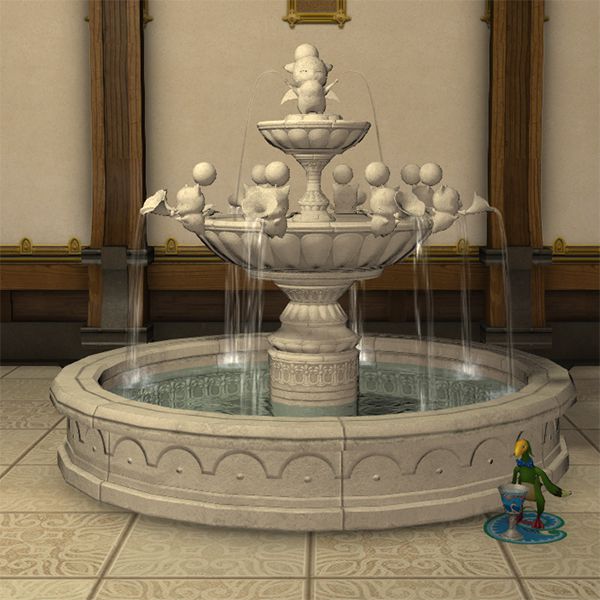 Fontaine d'intérieur en marbre