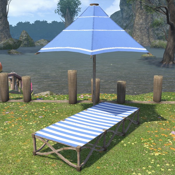 Lit de plage