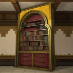 Cloison à étagères hannoise