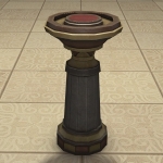 Présentoir ornementé