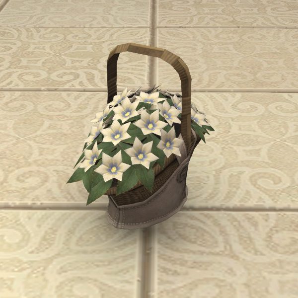 Panier de fleurs
