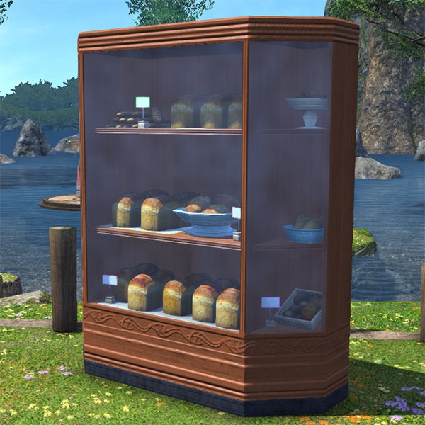 Vitrine extérieure de viennoiseries