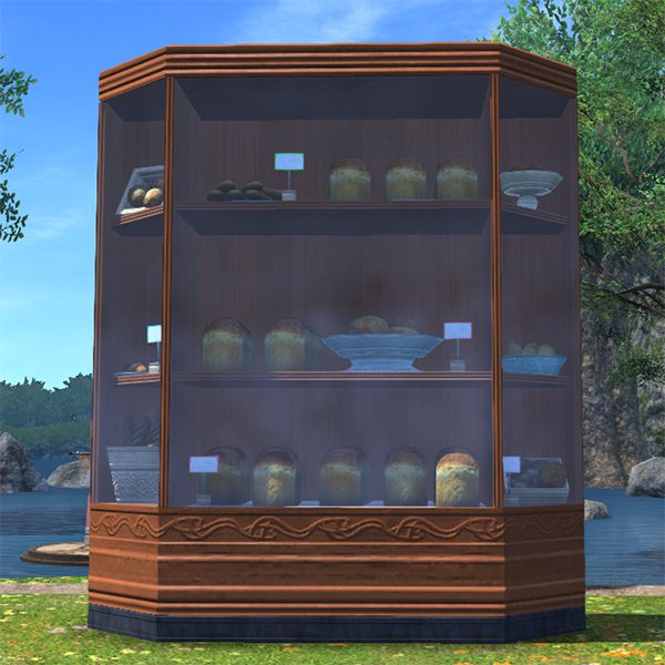 Vitrine extérieure de viennoiseries