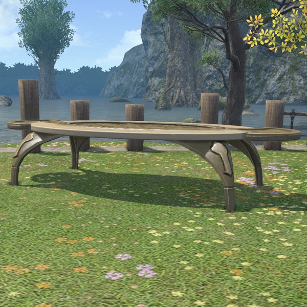 Table de jardin en mithril