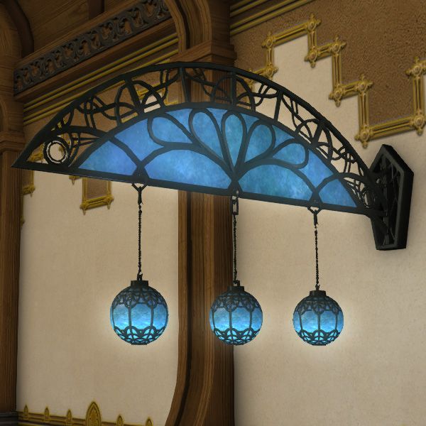 Lampe murale suspendue de Cristarium