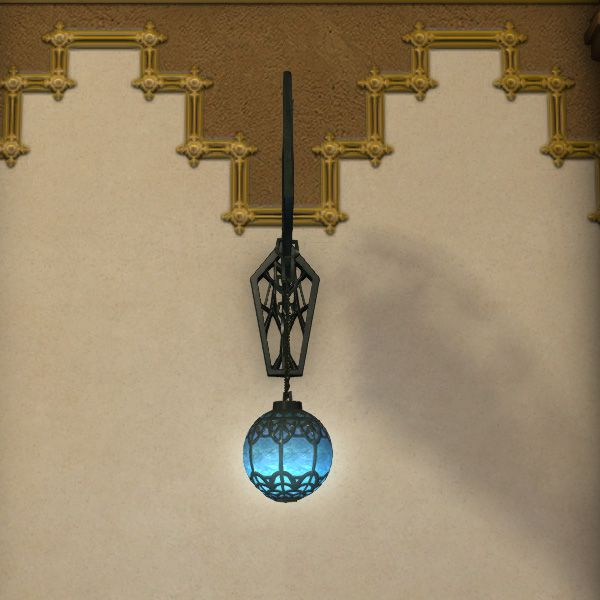 Lampe murale suspendue de Cristarium