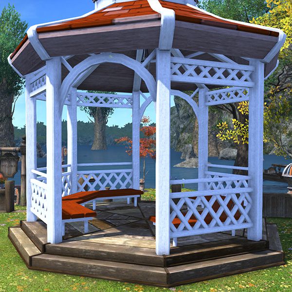 Kiosque de jardin sombrelinçois