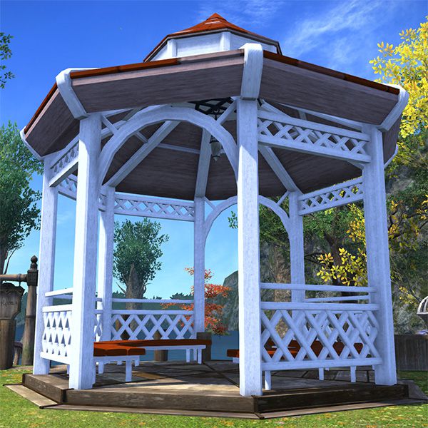Kiosque de jardin sombrelinçois