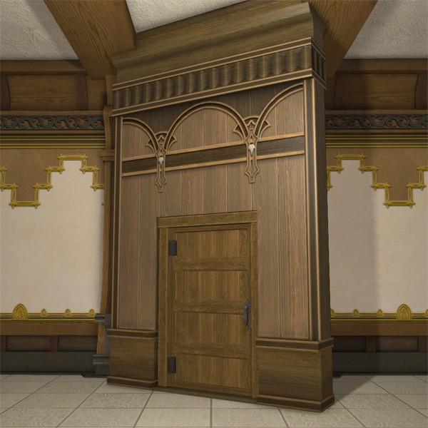 Cloison à porte sombrelinçoise
