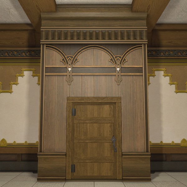 Cloison à porte sombrelinçoise