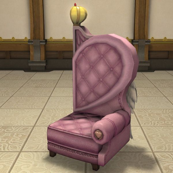 Fauteuil demi-cœur droite