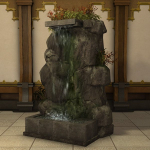 Cascade d'intérieur orientale