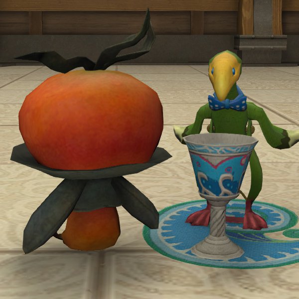 Roi tomate en peluche