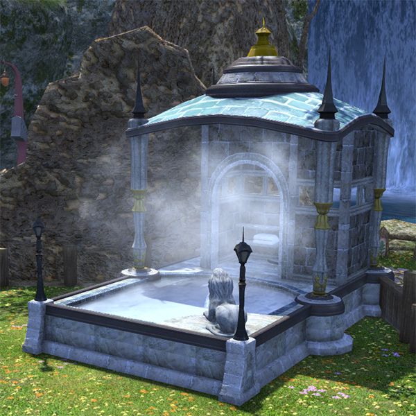 Bain extérieur ishgardais
