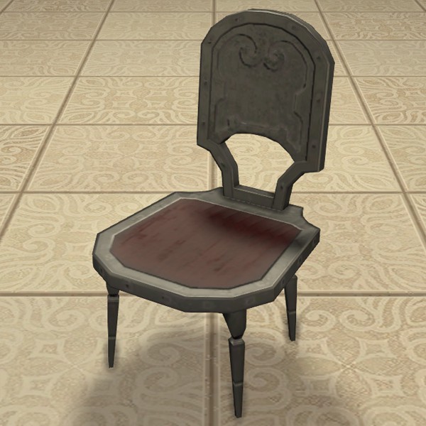 Chaise en bois noscéenne