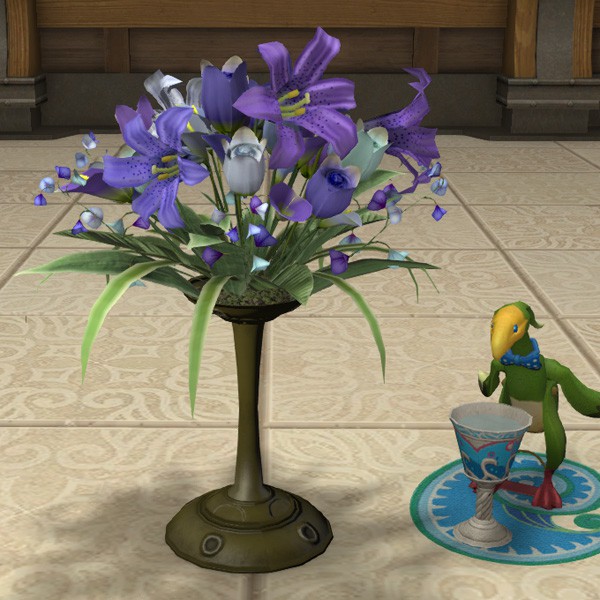 Vase somptueux du Château dimensionnel