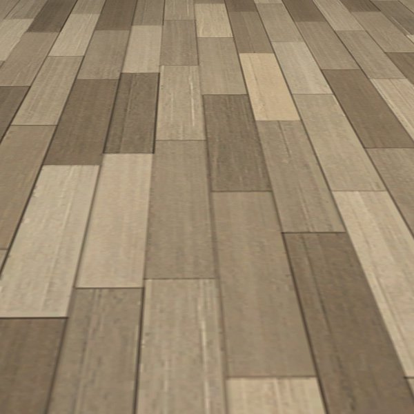 Parquet bigarré en bois