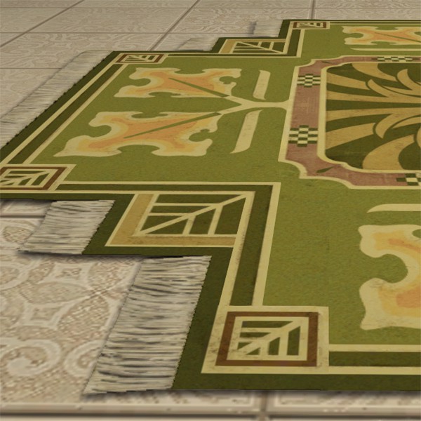Tapis à franges sombrelinçois