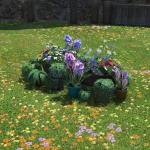 Ensemble de jardinières