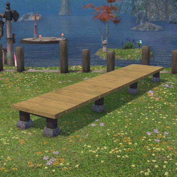 Passerelle en bois