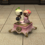 Horloge de table mandragores