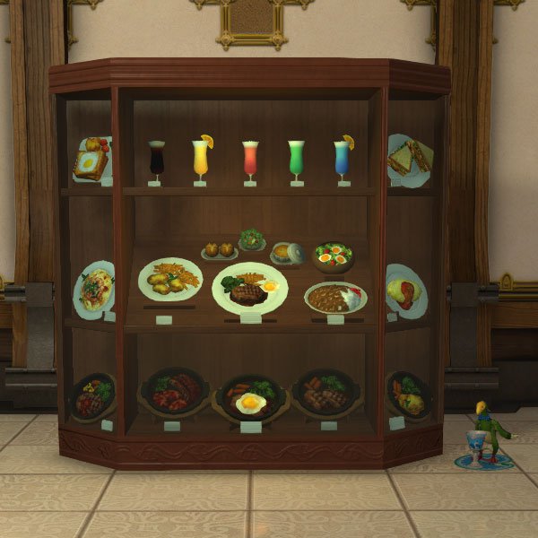 Vitrine de restaurant