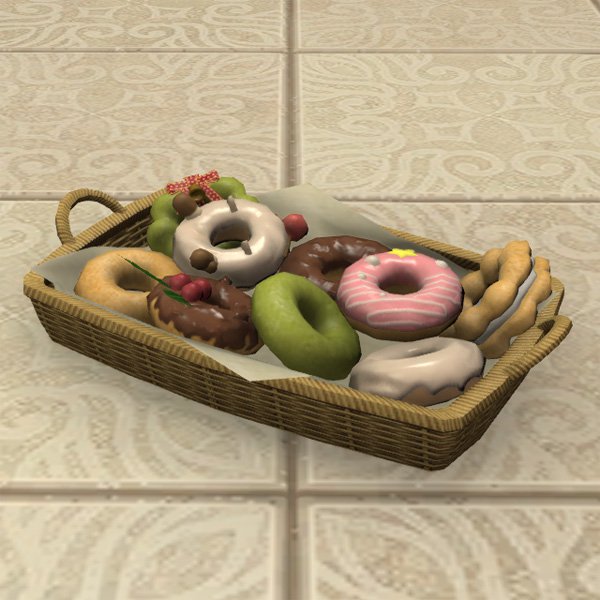 Panier de beignets