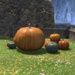 Décoration citrouilles et fantômes